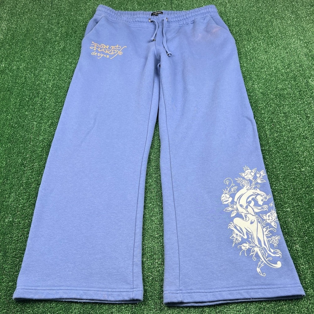 Lavender Wide-Leg Sweatpants
